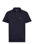 Polo S/S Tops Polos Short-sleeved Navy Lindbergh