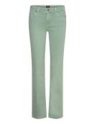 Marion Straight Bottoms Jeans Flares Green Lee Jeans