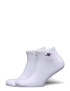 Shield Ankle Socks 2-Pack Nilkkasukat Lyhytvartiset Sukat White GANT