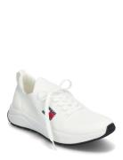Tjm Runner Kntitted Tennarit Sneakerit Kengät White Tommy Hilfiger
