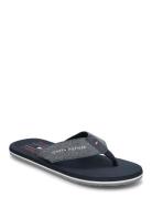 Chambray Beach Sandal Flipflopit Rantasandaalit Sandaalit Black Tommy ...