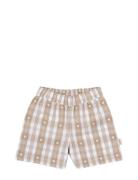 Shorts Boxy Woven Bottoms Shorts Beige Petit Piao