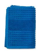 Check Håndklæde Home Textiles Bathroom Textiles Towels Blue Juna