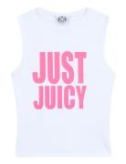 Just Juicy Tank Tops T-shirts & Tops Sleeveless White Juicy Couture