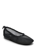 Gill Mesh Black Ballet Flats Ballerinat Black ALOHAS
