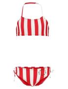 Kogholiday Rouching Bikini Set Acc Bikinit Red Kids Only
