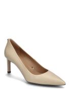Janet_Pump70_Na Shoes Heels Pumps Classic Beige BOSS