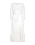 Haley Dress Maksimekko Juhlamekko White Newhouse