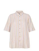 Mailbato Tops Shirts Short-sleeved Multi/patterned Masai