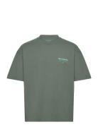 Underground Tops T-shirts Short-sleeved Khaki Green AllSaints