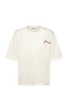 Verasw T-Shirt Tops T-shirts & Tops Short-sleeved White Sofie Schnoor