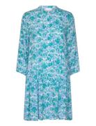 Imogene Dress Lyhyt Mekko Blue Noella