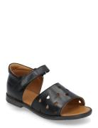 Sandals - Flat - Open Toe - Op Shoes Summer Shoes Sandals Black ANGULU...