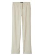 Nlffinen Lw Wide Pant Noos Bottoms Trousers Cream LMTD