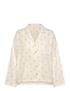 Pyjama Shirt Seersucker Toppi White Lindex