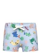 Swimtrunk Aop Uimashortsit Multi/patterned Lindex