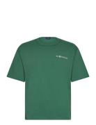 Relaxed Fit Logo Jersey T-Shirt Designers T-shirts Short-sleeved Green...