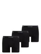 Boxer Brief 3Pk Bokserit Black Calvin Klein