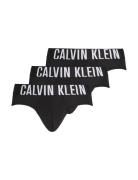 Hip Brief 3Pk Y-sepalus Briefs Alushousut Black Calvin Klein
