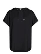 Sc-Banu Tops Sweat-shirts & Hoodies Sweat-shirts Black Soyaconcept
