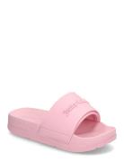Breanna Stacked Slide Rantasandaalit Pistokkaat Pink Juicy Couture