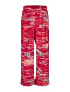 Mapatty Bottoms Trousers Wide Leg Red Masai