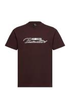 Cotton Jersey Frode Paradise Tee Tops T-shirts Short-sleeved Brown Mad...