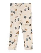 Legging Sum Printed Bottoms Leggings Cream Petit Piao