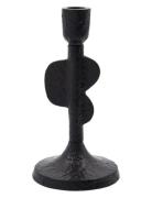 Lysestage, Hddonna, Sort Home Decoration Candlesticks & Lanterns Candl...