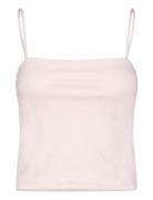 Scarlet Singlet Tops T-shirts & Tops Sleeveless Pink Gina Tricot