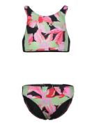Active Rg Crop Top Set Uimashortsit Multi/patterned Roxy
