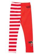 Pippi Och Poliserna Leggings Bottoms Leggings Red Martinex