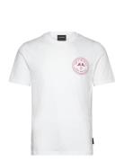 Game Of Two Halves Graphic T-Shirt Tops T-shirts Short-sleeved White L...