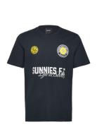 Sunnies Fc Graphic T-Shirt Tops T-shirts Short-sleeved Black Lyle & Sc...