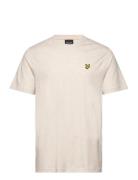 Heather T-Shirt Tops T-shirts Short-sleeved Cream Lyle & Scott
