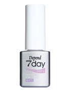 7Day Hybrid Polish Matt Topplack Kynsilakka Meikki Silver Depend Cosme...