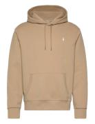 Double-Knit Hoodie Tops Sweat-shirts & Hoodies Hoodies Beige Polo Ralp...