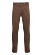 Stretch Slim Fit Washed Chino Pant Bottoms Trousers Chinos Brown Polo ...