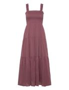 Nudall Maxi Dress Sl Maksimekko Juhlamekko Purple Lollys Laundry