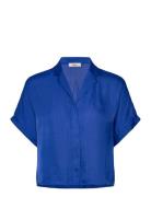 Bluesa - Pyjama Shirt Toppi Blue Etam