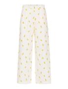 Pyjamas Bukser Pyjamahousut Olohousut Multi/patterned Finenord