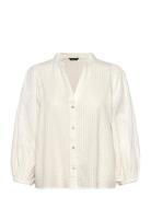 Blouse Olivia Tops Blouses Short-sleeved White Lindex