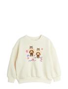 Bees Sp Sweatshirt Tops Sweat-shirts & Hoodies Sweat-shirts Cream Mini...