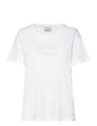 T-Shirt Tops T-shirts & Tops Short-sleeved White FREE/QUENT