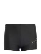 Performance Big Bars Swim Boxer Uimashortsit Black Adidas Sportswear