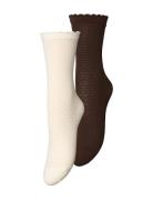 Cleomy Cotta Sock 2 Pack Lingerie Socks Regular Socks Multi/patterned ...