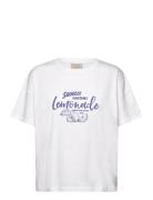 T-Shirt From Freequent In A Soft Material With A Printed Front. The T-...