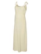 Mlnewjuana Strap Wo Dress Polvipituinen Mekko Cream Mamalicious