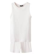 Nlfnomina Sl Night Set Pyjamasetti Pyjama White LMTD