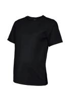 Mlneweva Ss Jrs Top Tops T-shirts & Tops Short-sleeved Black Mamalicio...